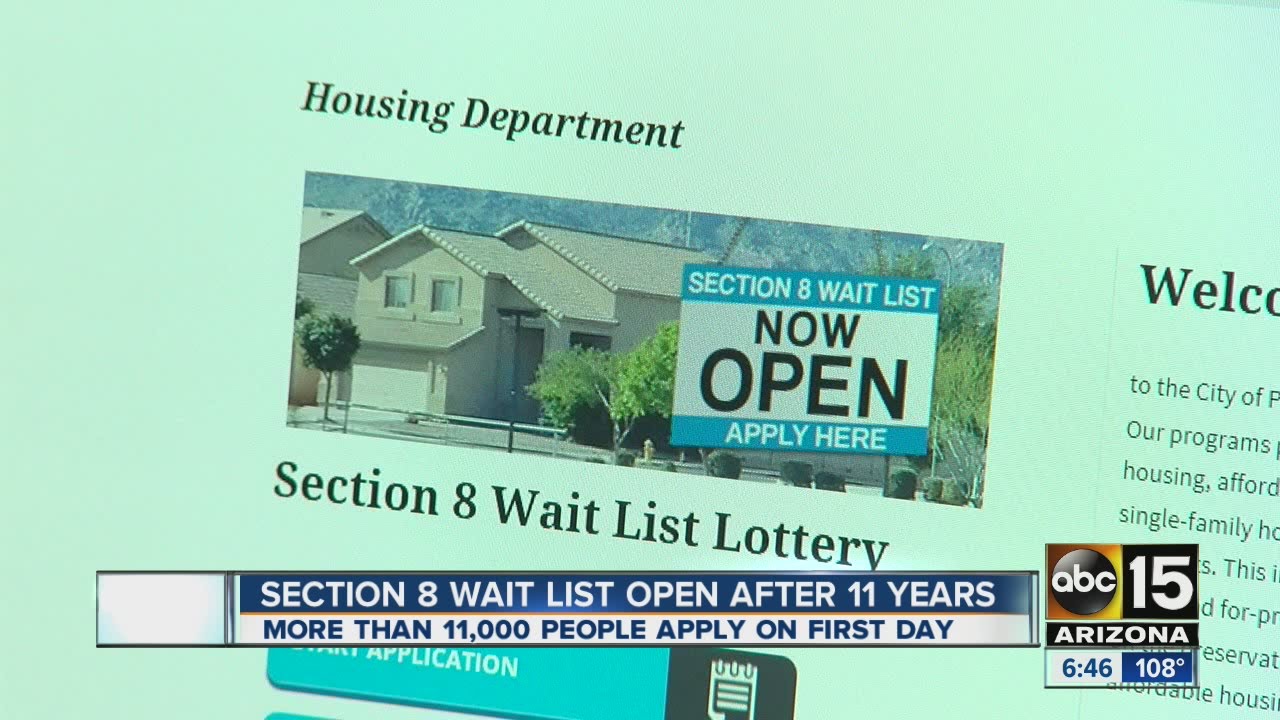 Section 8 waitlist open after more than 11 years