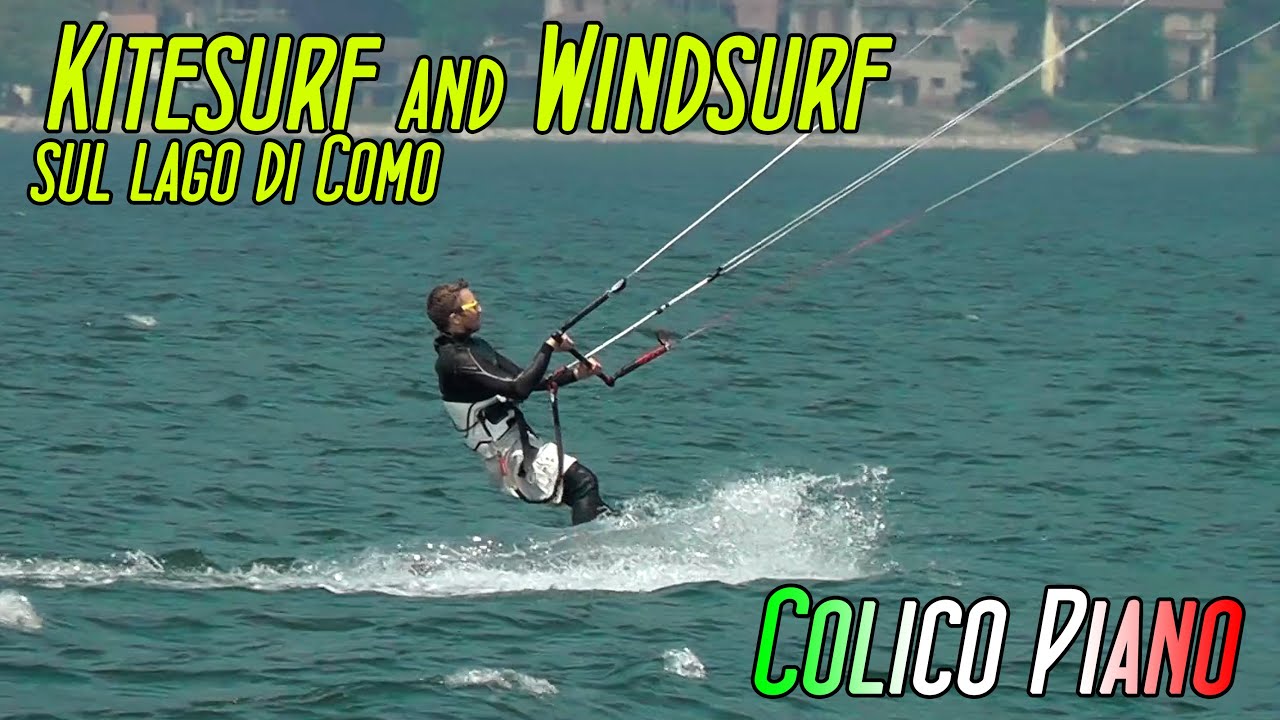 Colico Piano - Kitesurf e Windsurf sul lago di Como