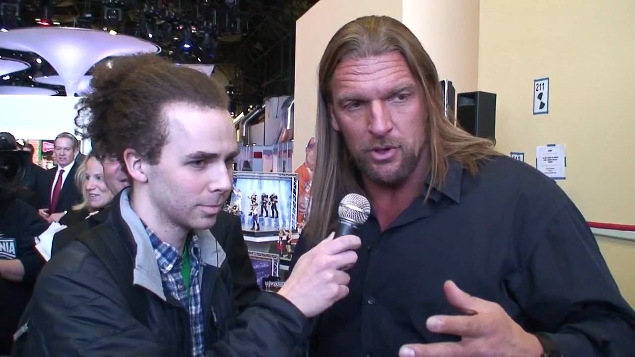 HHH at Toy Fair 2010 with Prime Time Sam Roberts