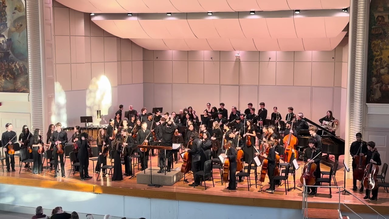 Norwalk Youth Symphony, Principal Orchestra. Winter Concert 2026.