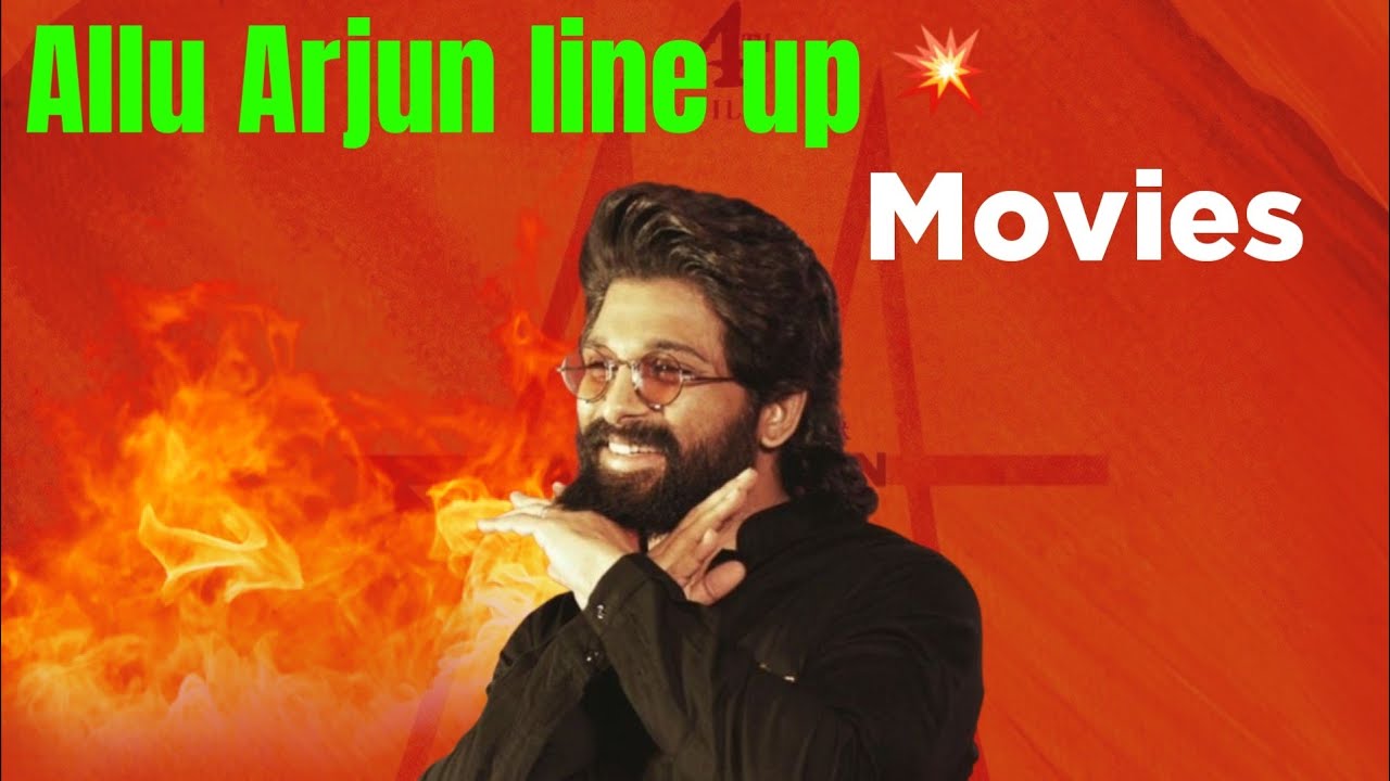 AlluArjun Line up Movies List🔥#alluarjun#atlee#lokeshkanagaraj#panindia #pushpa#cinemareviewonwheels