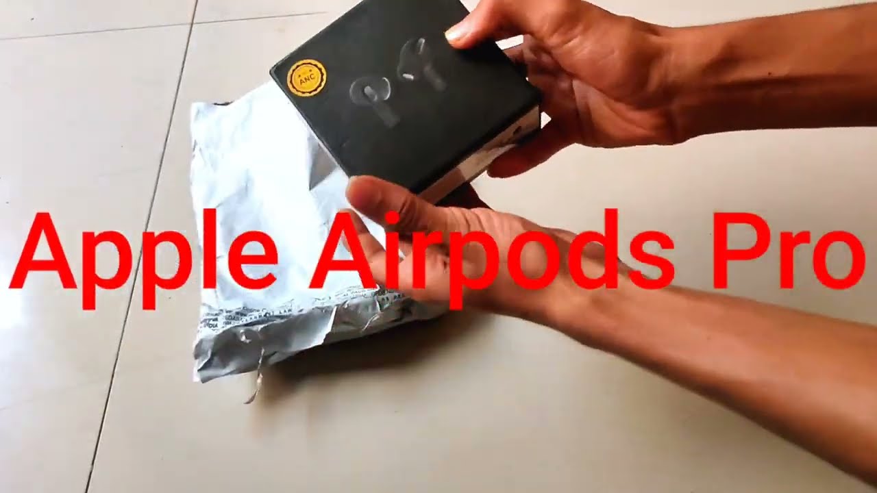 APPLE AIRPODS PRO BLACK EDITION UNBOXING AND FAST REVIEW FEATURES CHARGING CONNECT #thezgadgetzone