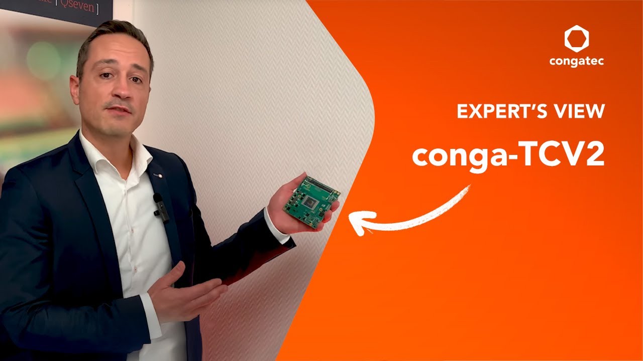 Com Express compact module conga-TCV2 with AMD Ryzen Embedded V2000