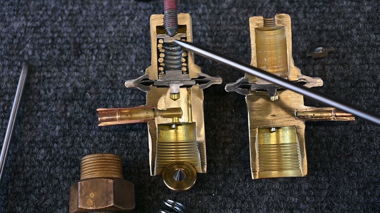 HVAC 092 Automatic Expansion Valve AXV AEV and  evaporator pressure should be