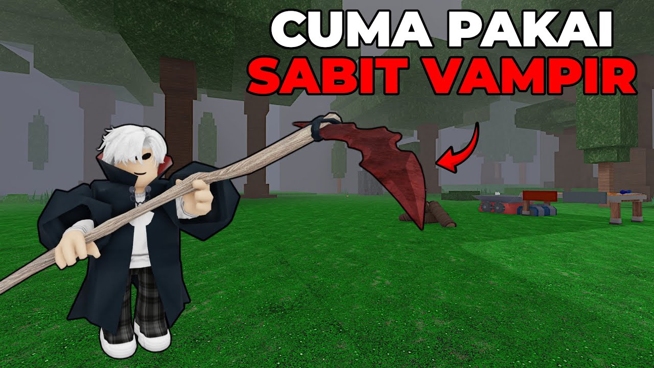 Aku Bertahan 99 Hari Cuma Pakai SABIT VAMPIR! 🧛🧛