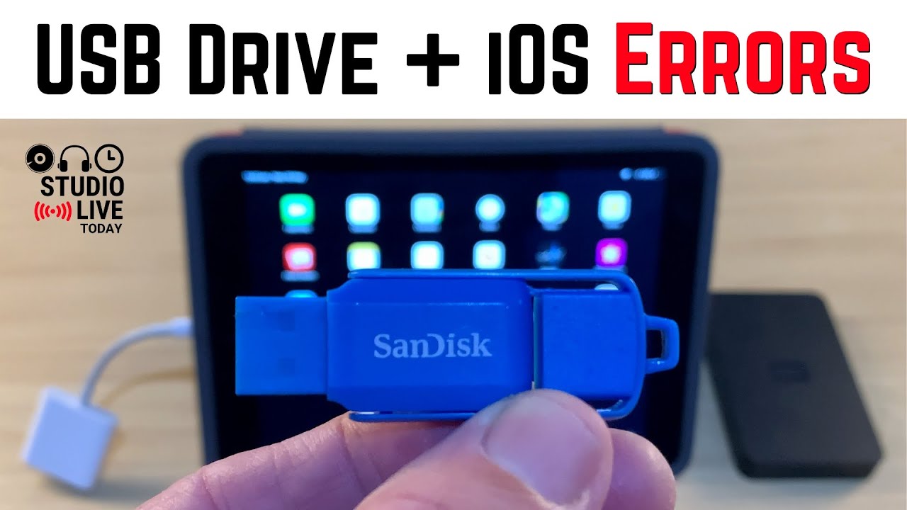 Почему мой USB-накопитель не работает? (iPad/iPhone)