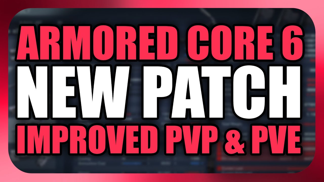 Armored Core 6 just got a MASSIVE balance overall (patch 1.03.1 testing and showcase)