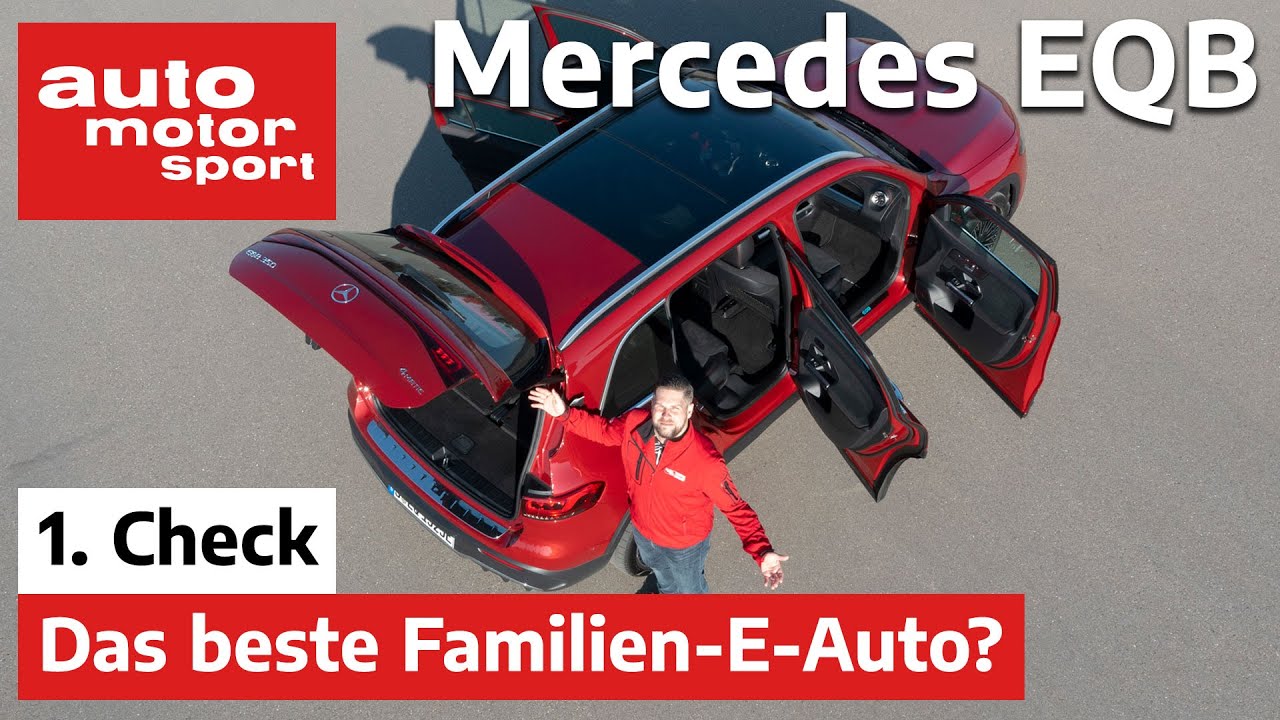 Mercedes EQB - Das beste Familien-Elektro-Auto? Fahrbericht/Review | auto motor und sport