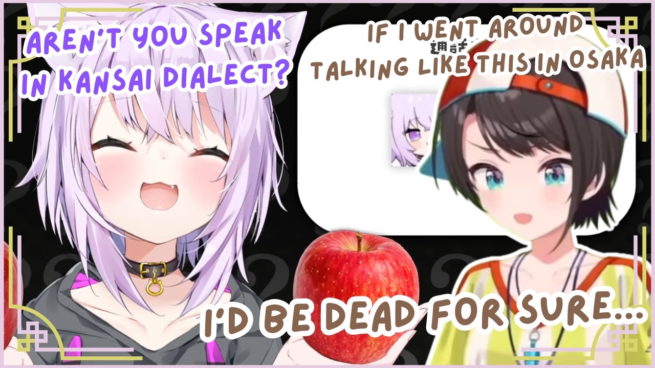Okayu MESSING With Subaru With Her Aomori ACCENT! Subaru FAKE Kansai Accent!? 😱🤣 | Hololive Clip