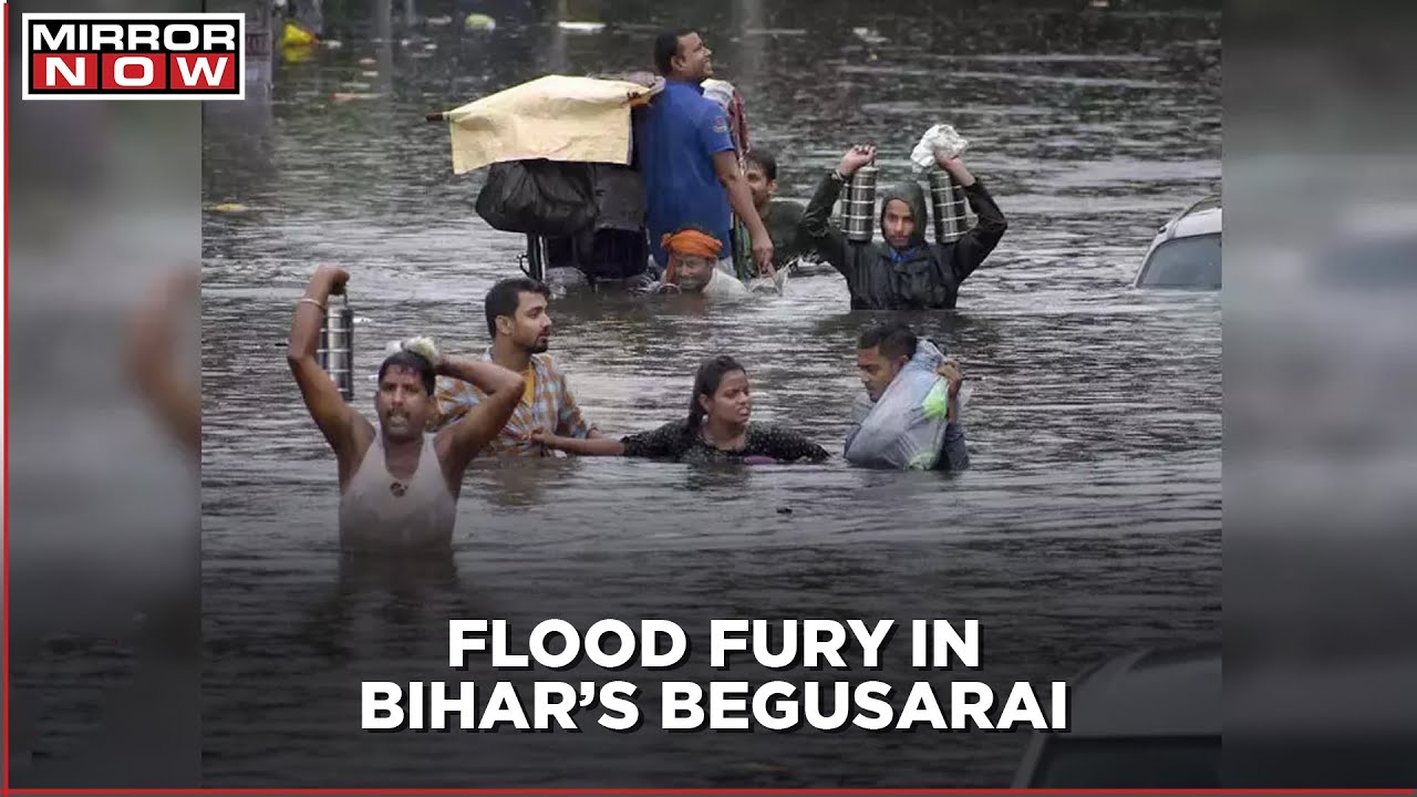 Bihar: Floods in Begusarai leaves victims displaced, no help from the government, claim locals