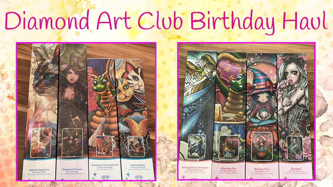 Diamond Art Club Birthday Haul