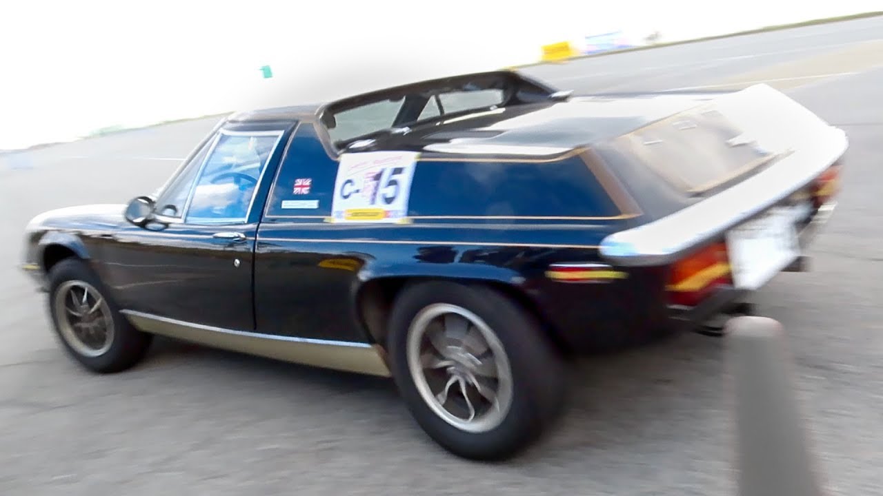 ロータス・エランも走る！湘南ヒストリックカークラブ SHCCミーティング Cクラスの走り! #Gymkhana