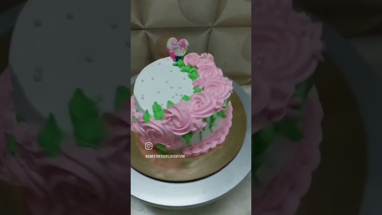 # birthday cake # choclate #strawberry # youtube # sweetness of love..❤