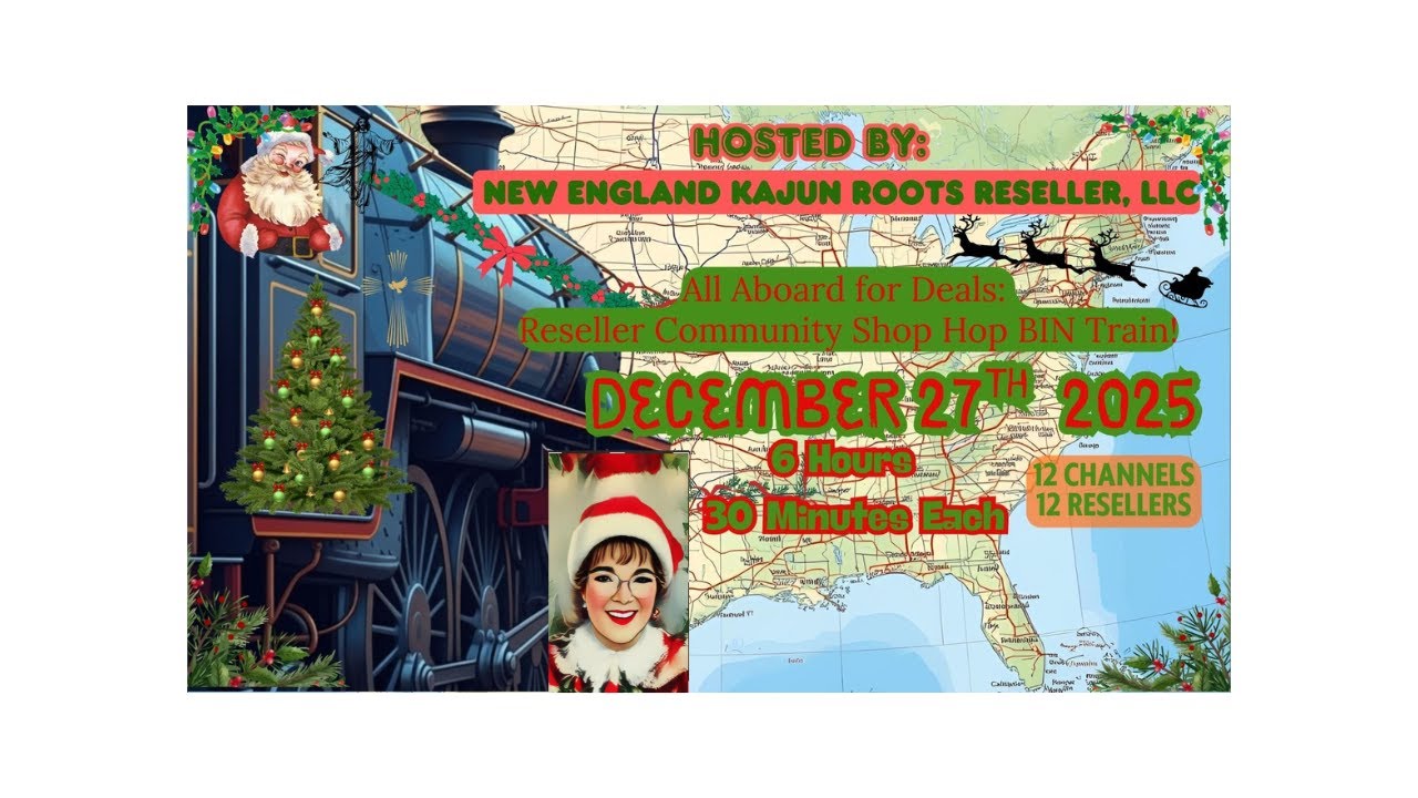 Reseller Community Shop Hop ~ Dec. 27th 2025~ #ResellerCommunityShopHop, #ShopHop, #BIN