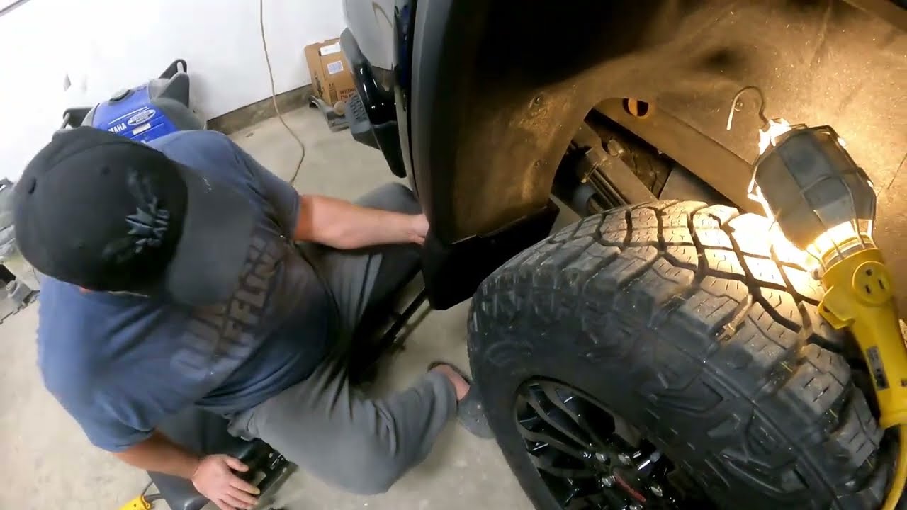 How To Install Molded Mud Flaps On Your GMC AT4X