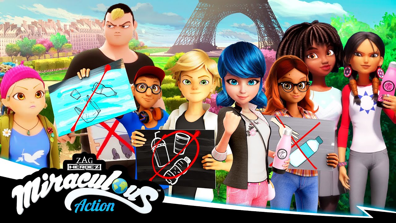 MIRACULOUS | 🌎 EARTH DAY - COMPILATION ♻️ | SEASON 5 | Tales of Ladybug & Cat Noir