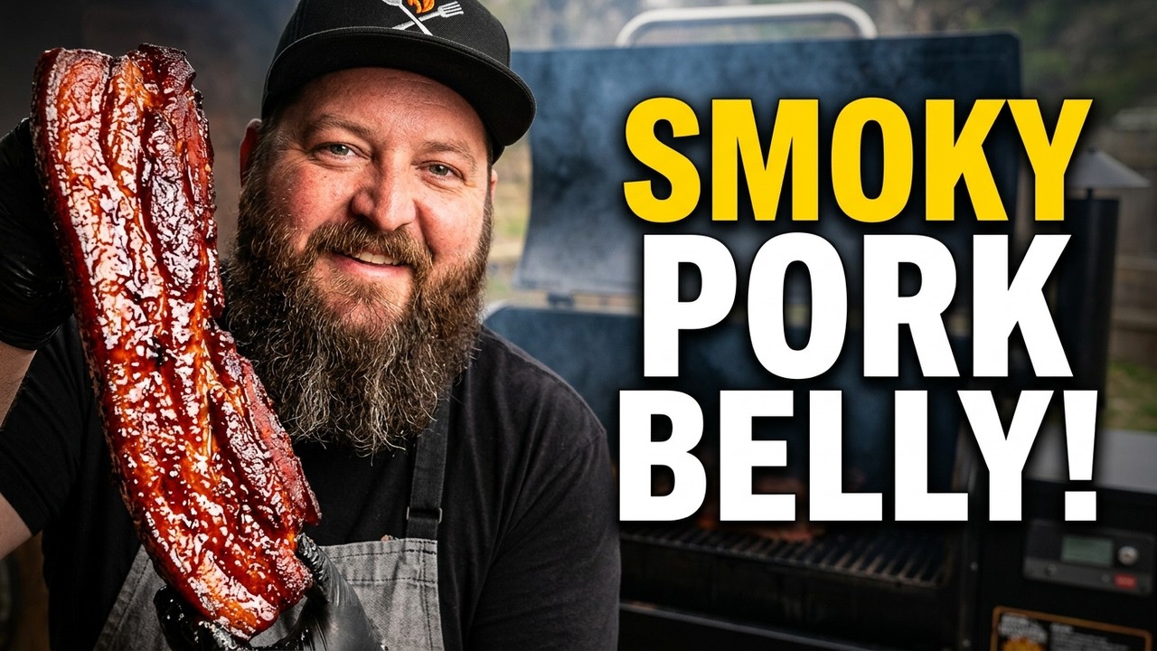 How to Make BBQ Pork Belly on a Smoker or Pellet Grill