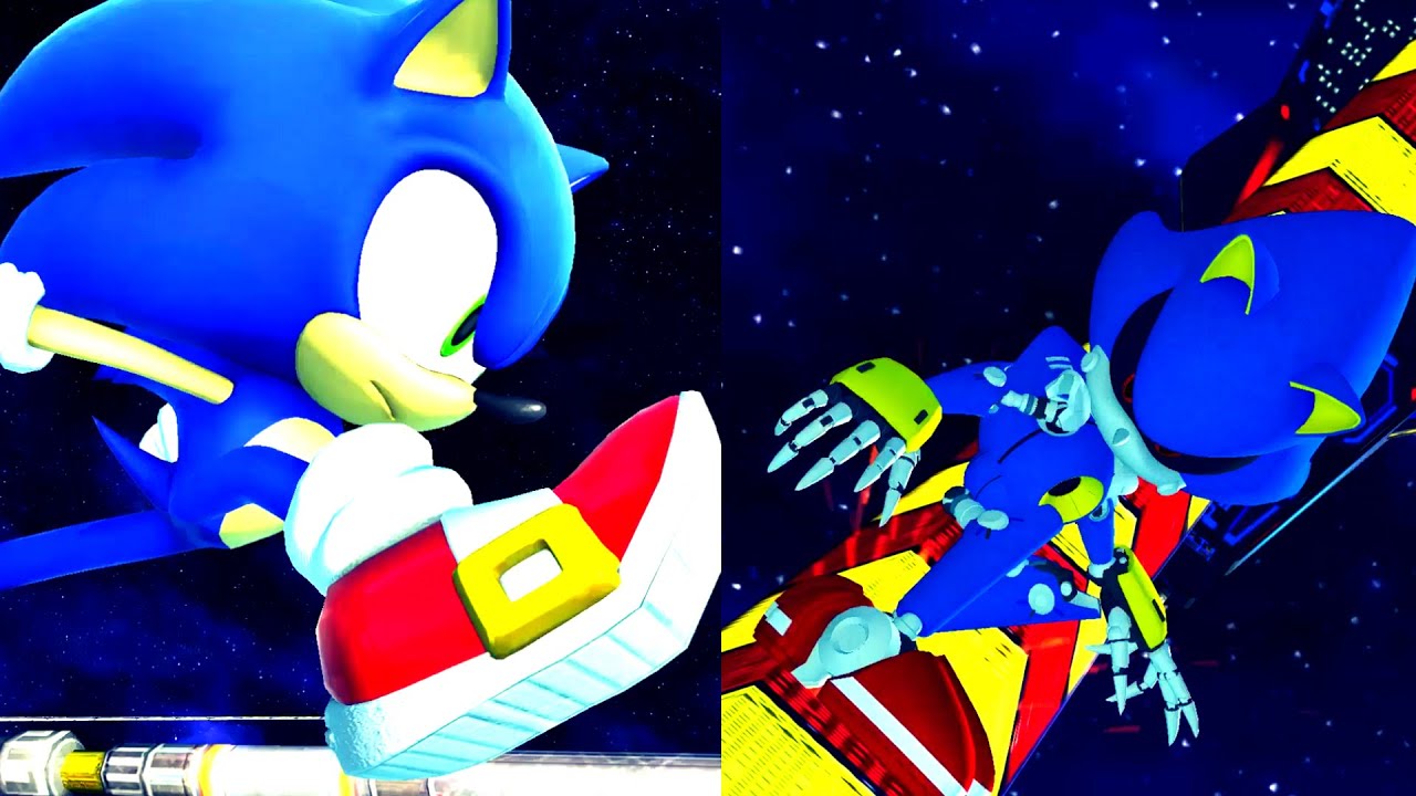 Sonic VS Metal Rival Fight Sonic Generations Mod !