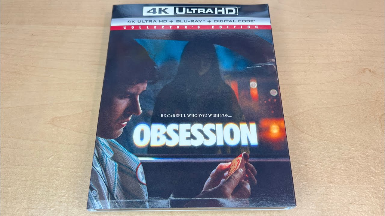 Obsession &mdash; Коллекционное издание 4K Ultra HD Blu-ray: распаковка