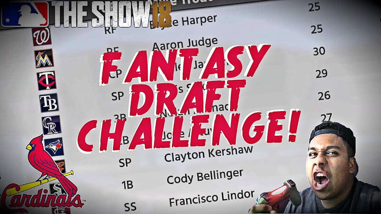 ST LOUIS CARDINALS FRANCHISE FANTASY DRAFT CHALLENGE! | MLB THE SHOW 18
