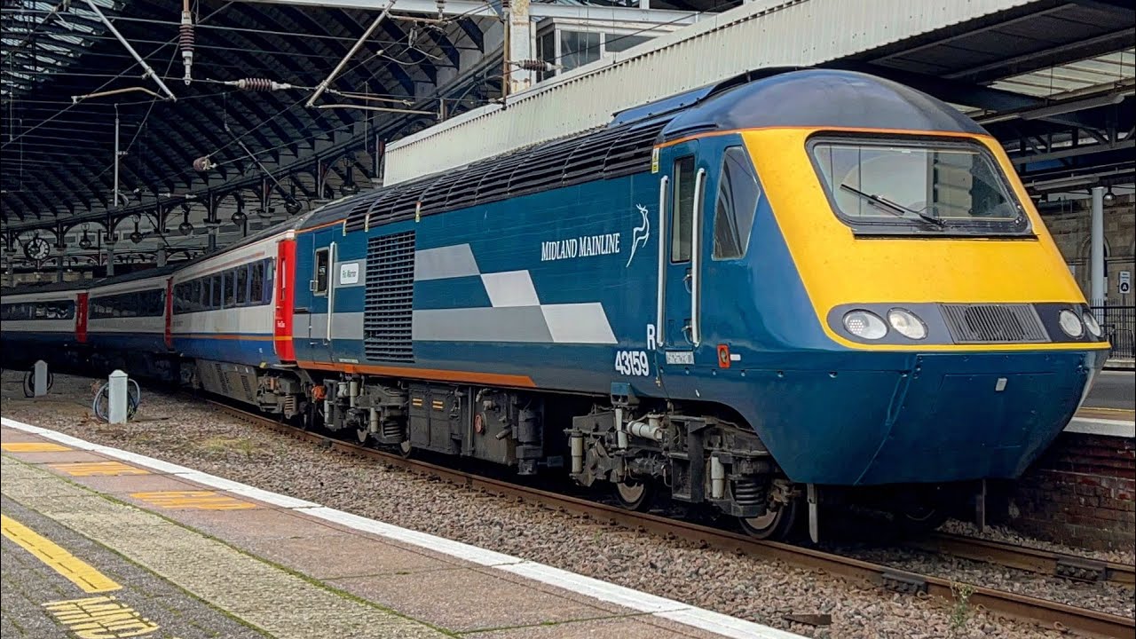 Trains at Newcastle Central, ECML, 24/08/2024