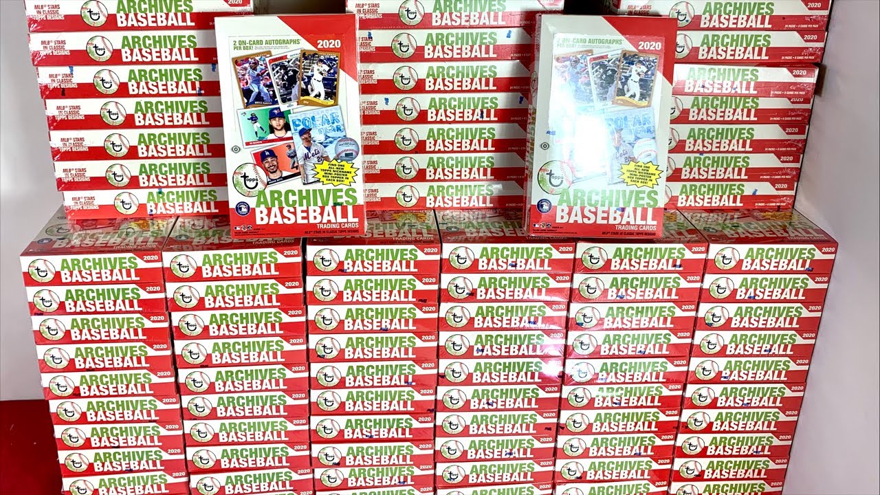 10 CASES!?  2020 TOPPS ARCHIVES CASE BREAK!