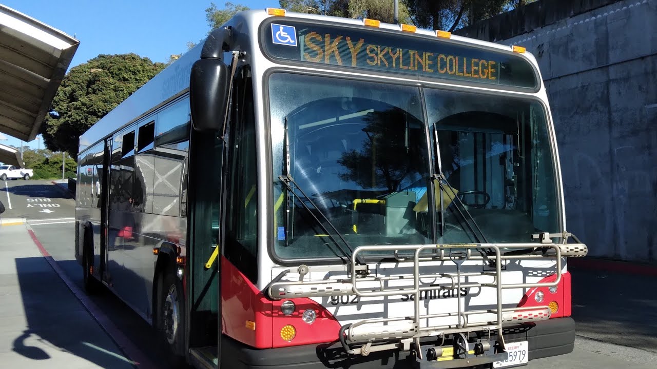 SamTrans 2014 Gillig BRT 40' #902 on Route SKY