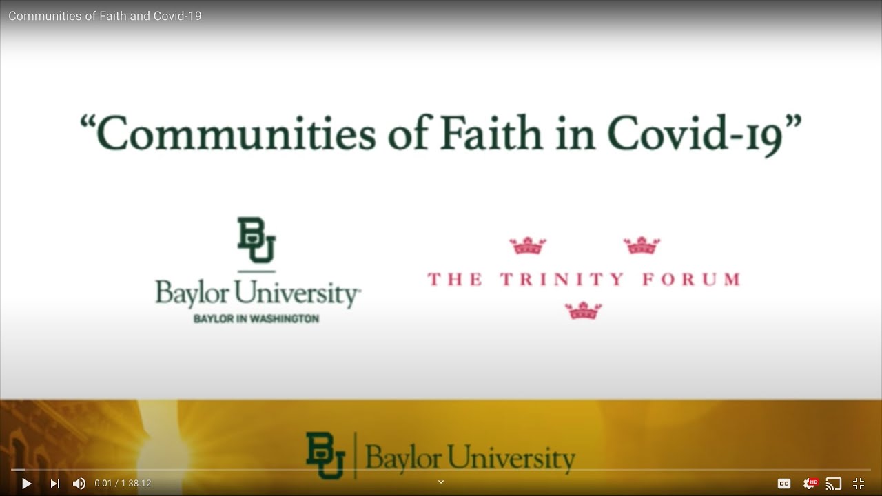 Communities of Faith and Covid-19