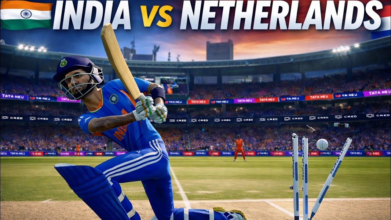 Cricket 19 – India vs Netherlands Thriller Match! 😱#IndiaVsNetherlands #INDvsNED #cricket19