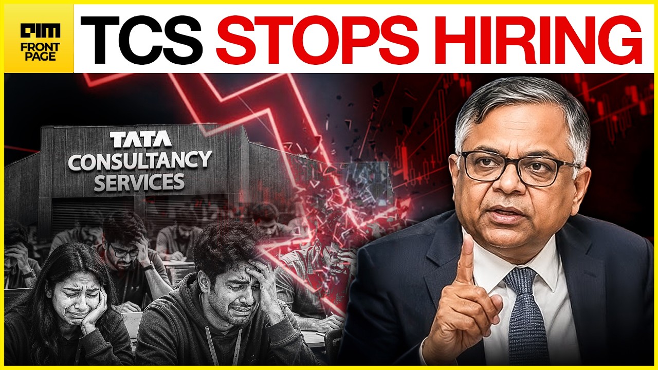 BREAKING: TCS Ends Campus Hiring - 500,000 AI Agents Will Replace Freshers by 2029