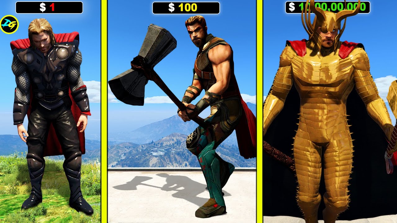 $1 THOR To $1,00,00,000 THOR in GTA 5