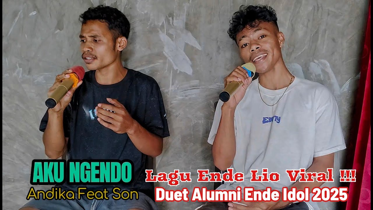 Lagu Ende Lio Viral // Aku  Ngendo // Live Cover Andika Feat Son