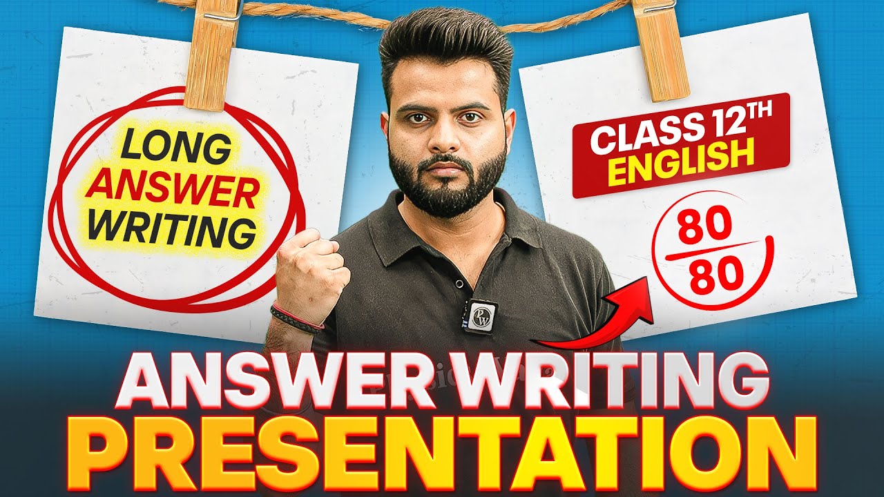 Class 12 English: How to Write Perfect English ANSWERS? ✍️ || Score 80/80 🔥 || PW