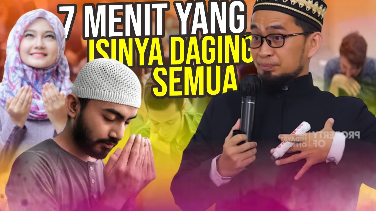 7 MENIT Ceramah UAH Isinya Daging Semua, Penerang Kehidupan &ndash; Ustadz Adi Hidayat LC MA