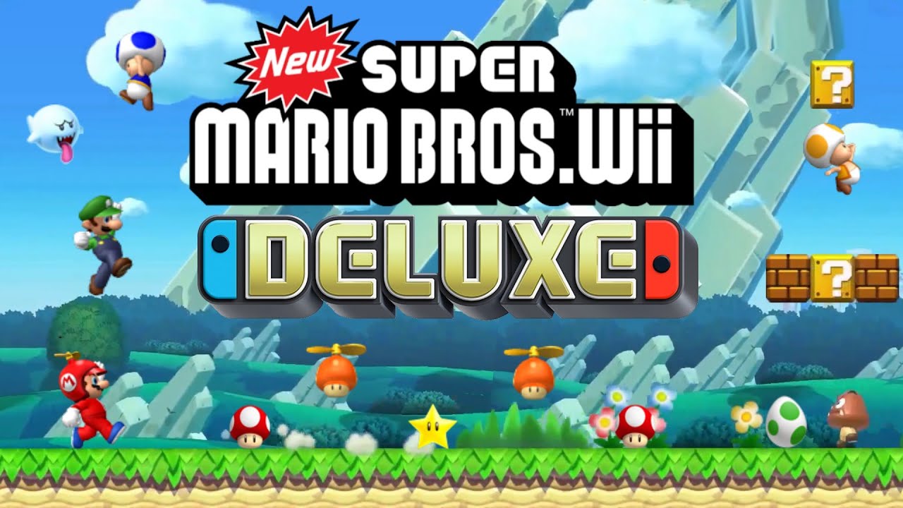 Super Mario Maker 2: New Super Mario Bros. Wii (FULL Game)