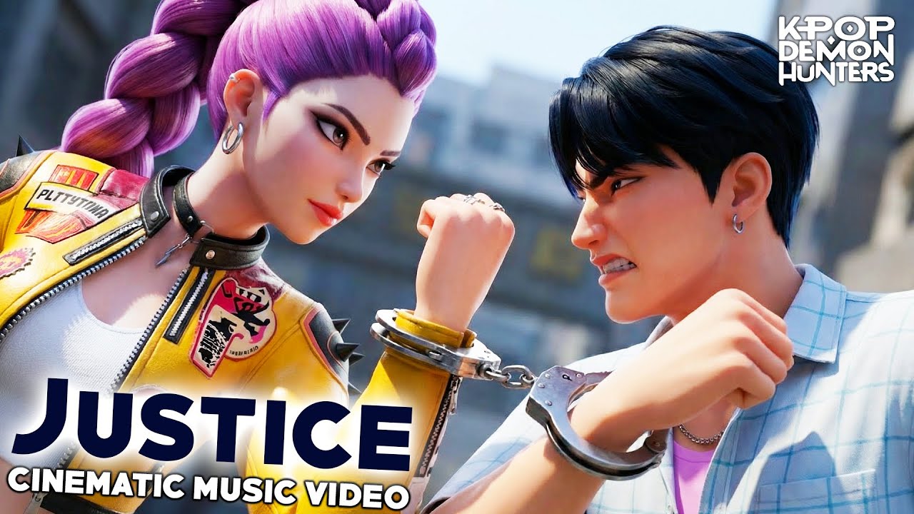 &ldquo;Justice&rdquo; Official Lyric Video | KPop Demon Hunters | OSV