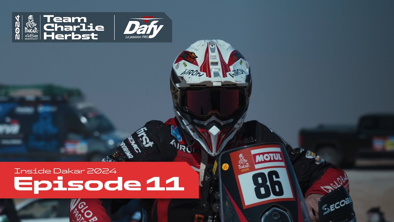 On vous présente la moto du Dakar (INSIDE DAKAR 2024 - EP11)