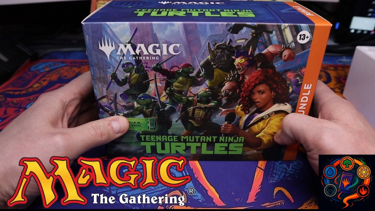 MTG: Teenage Mutant Ninja Turtles bundle unboxaus - TULEEKO SIELTÄ YHTÄÄN MITÄÄN?