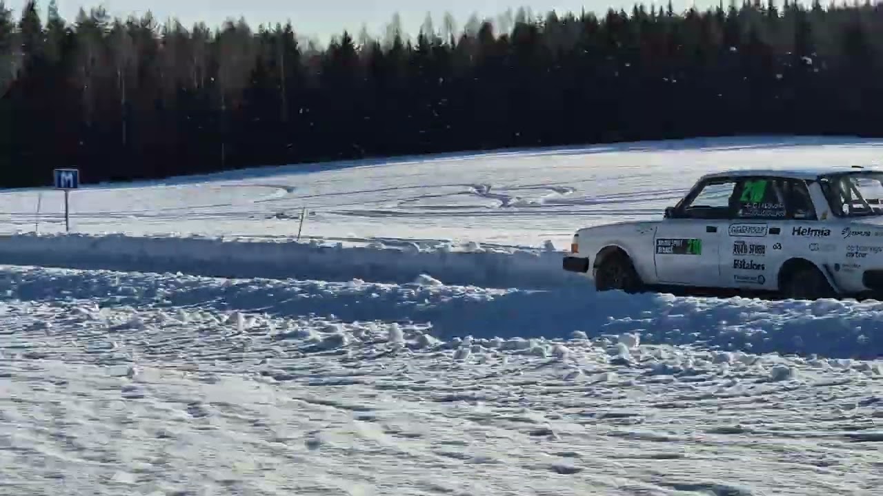 Rally Sweden 2025 (historic) Volvo 240 SS10 Sarsj&ouml;liden 1