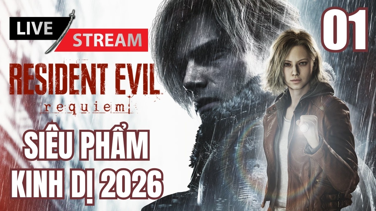 🔴Trải nghiệm siêu phẩm kinh dị - Resident Evil 9 Requiem #1