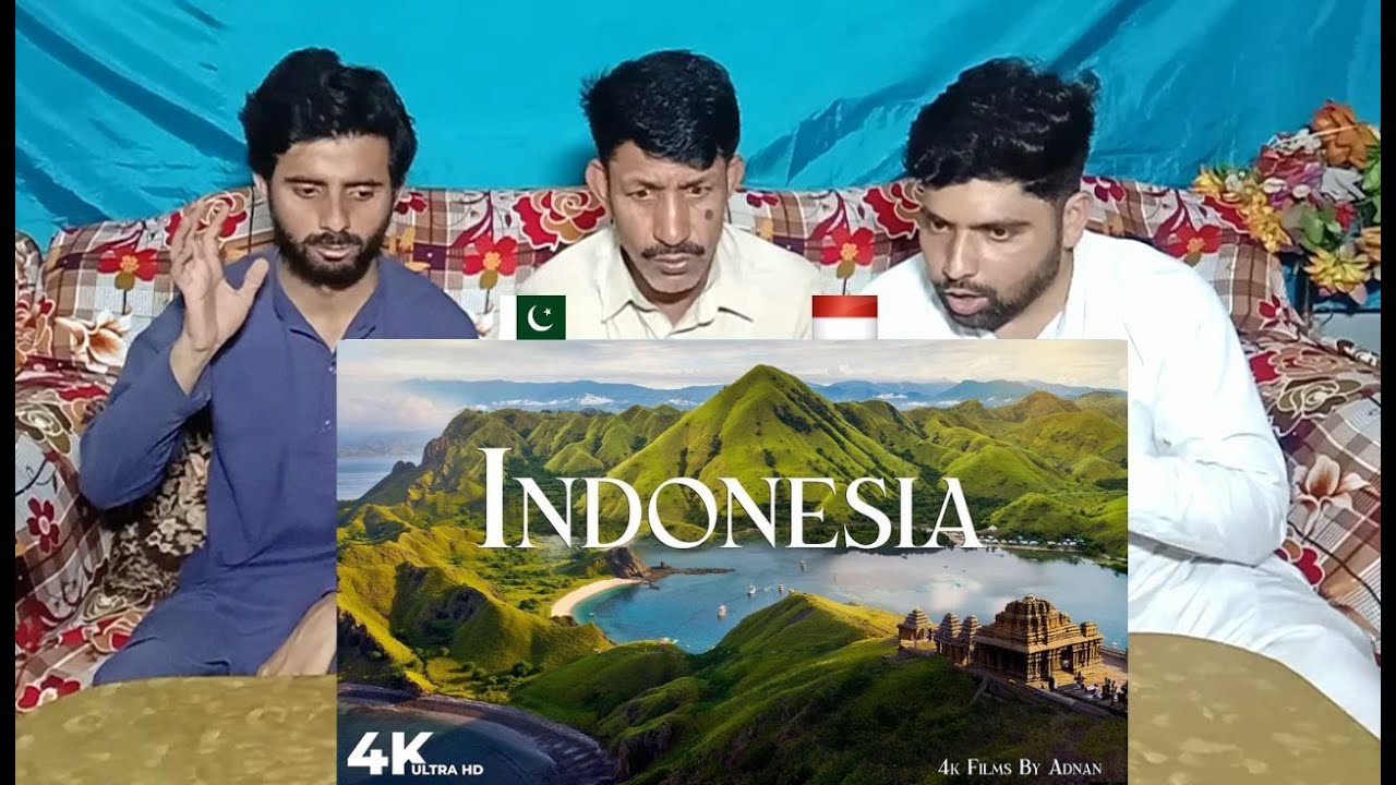 Indonesia in 4K - Incredible Scenes & Hidden Gems | Pakistani Reaksi | D-R-RUE
