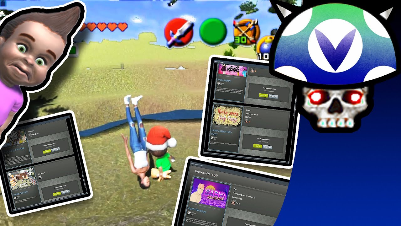 [Vinesauce] Joel - Steam Gift Trash Pile