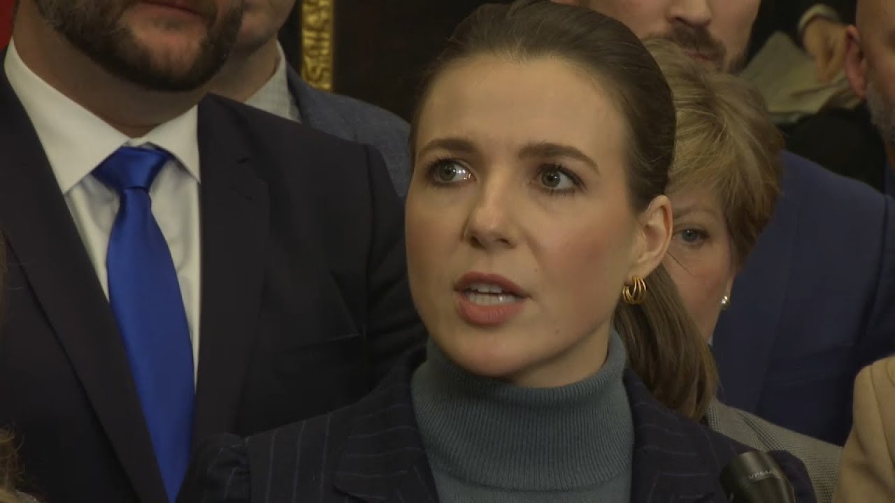 Conservative MP Raquel Dancho, government House leader Mark Holland on Dancho's ejection from House