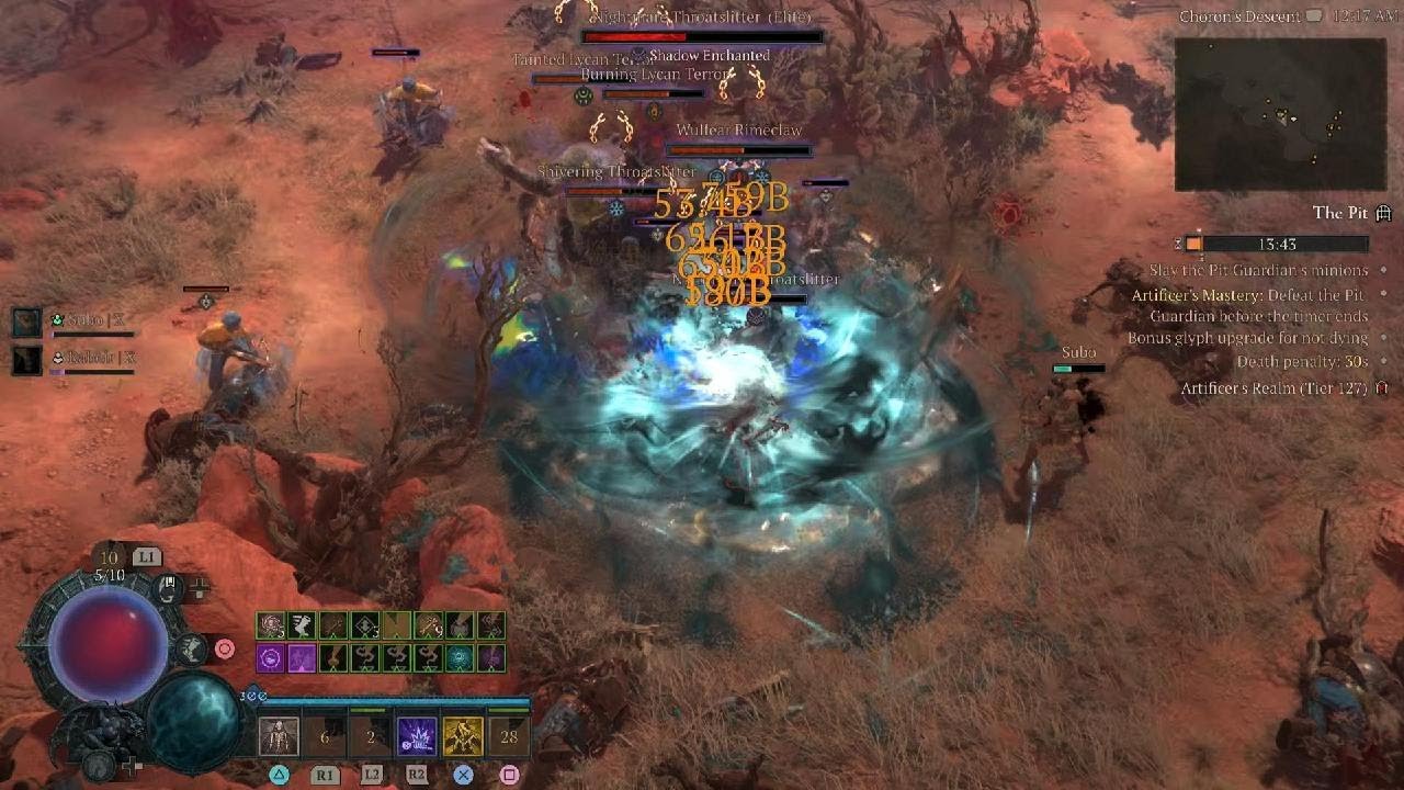Diablo IV s10 pit127 necro