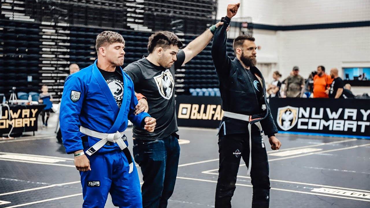 MY FIRST JIU-JITSU COMPETITION 205LBS WHITE BELT MASTERS | Nick Koumalatsos