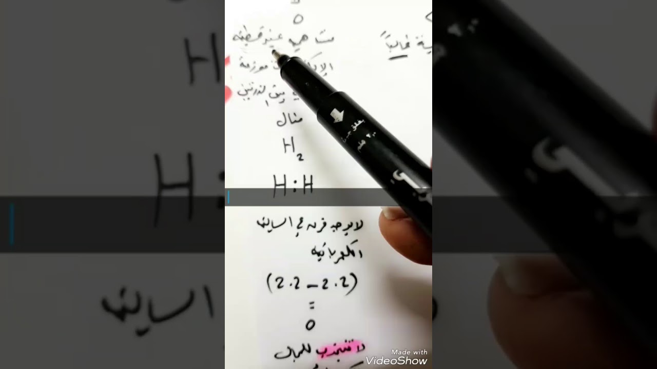 شرح درس ( الكهروسالبيه والقطبيه) ج♳المستوى٣