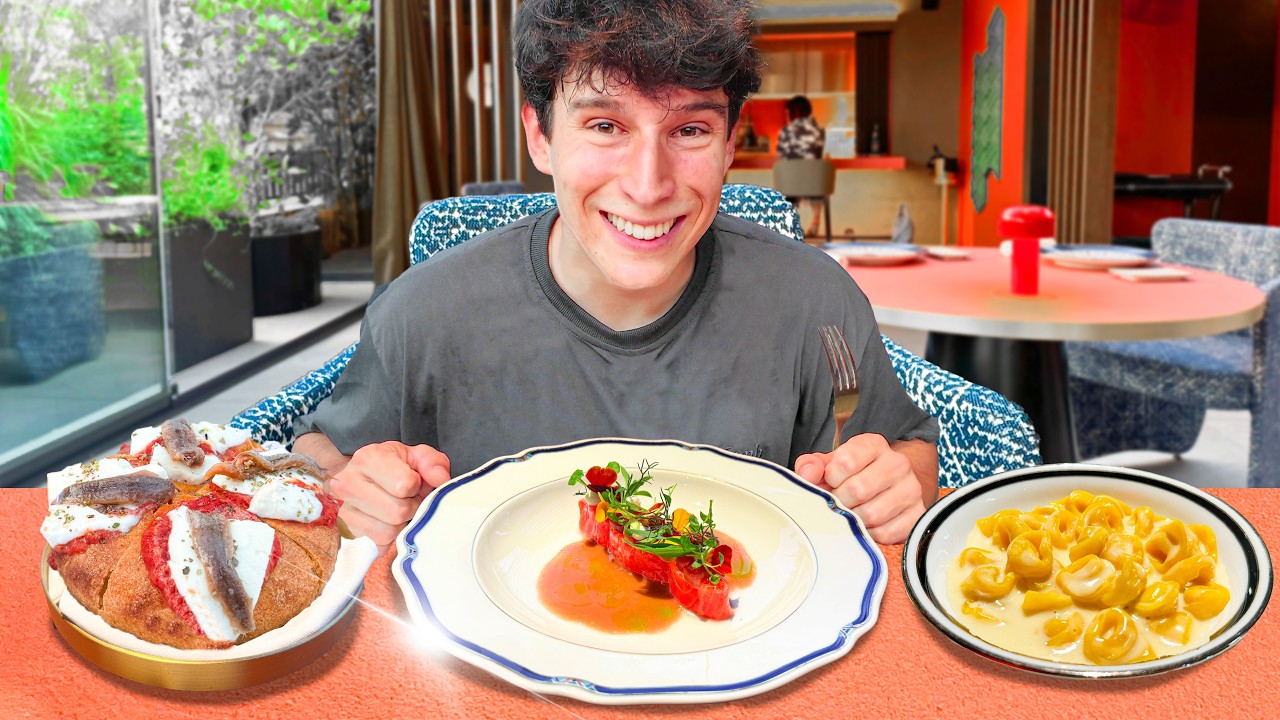 Uno dei MENU' DEGUSTAZIONE più BELLI che abbia mai fatto! Ristorante ALTO