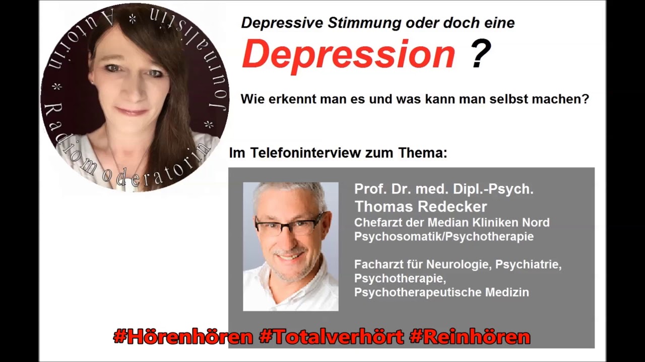 Telefoninterview - Depressive Stimmung oder doch eine Depression? #H&ouml;renh&ouml;ren #Totalverh&ouml;rt