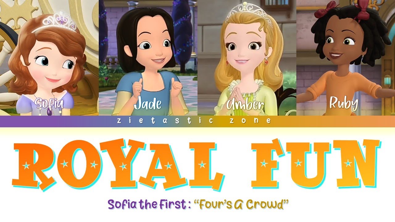 Royal Fun - Color Coded Lyrics | Sofia the First 