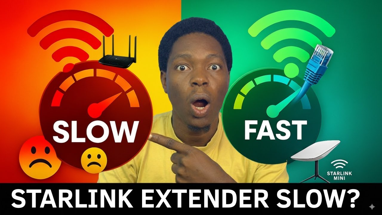 Starlink Mini Extender Too Slow? The Cable Mistake You’re Making!